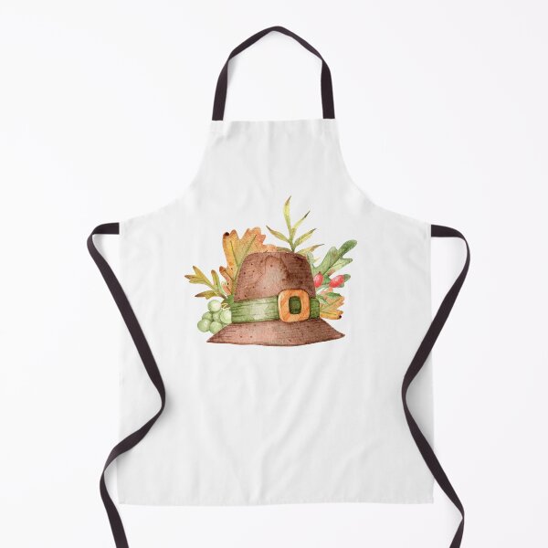 Item preview, Watercolor Pilgrim Hat designed and sold by White Rabbit Design .