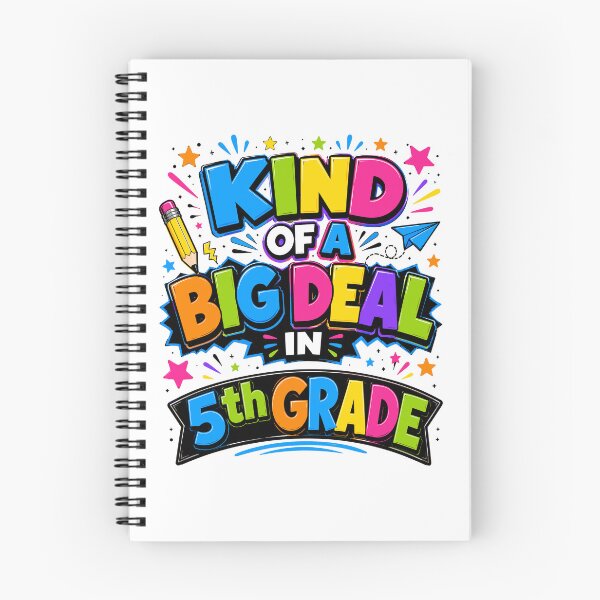Item preview, Kind of a Big Deal in 5th Grade Funny Back to School designed and sold by ZIGLWORKS.
