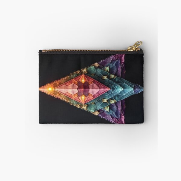 Item preview, Geometric crystalline being awakens with cosmic light designed and sold by Mianku | Für das Leben.