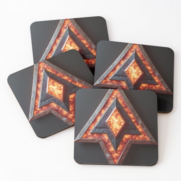 Item preview, Flaming triangle with a dark core designed and sold by Mianku | Für das Leben.