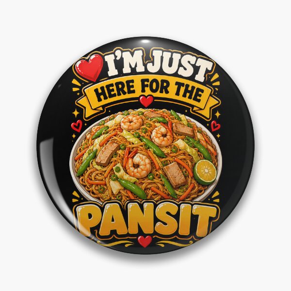 Item preview, Im Just Here for the Pansit Fun Food Design designed and sold by rafaeltto.