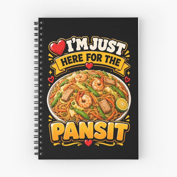 Item preview, Im Just Here for the Pansit Fun Food Design designed and sold by rafaeltto.
