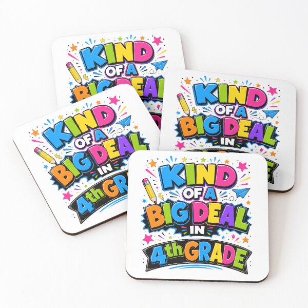 Item preview, Kind of a Big Deal in 4th Grade Funny Back to School designed and sold by ZIGLWORKS.