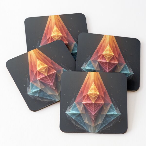 Item preview, Light crystal formation from gemstones and geometry designed and sold by Mianku | Für das Leben.