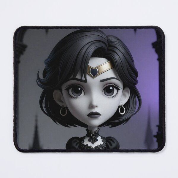 Item preview, Gothic Queen Doll in Black Dress Dark Fantasy designed and sold by LenNo9881.