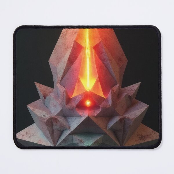 Item preview, A glowing crystal from another world shines brightly. designed and sold by Mianku | Für das Leben.