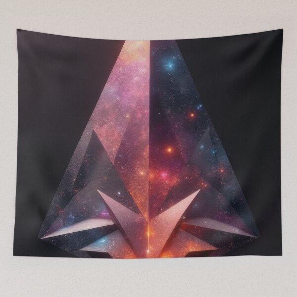 Item preview, Cosmic crystal shines brightly in dark room designed and sold by Mianku | Für das Leben.