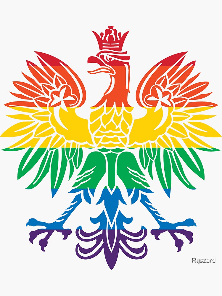 Polish Eagle Polish Pride Sticker