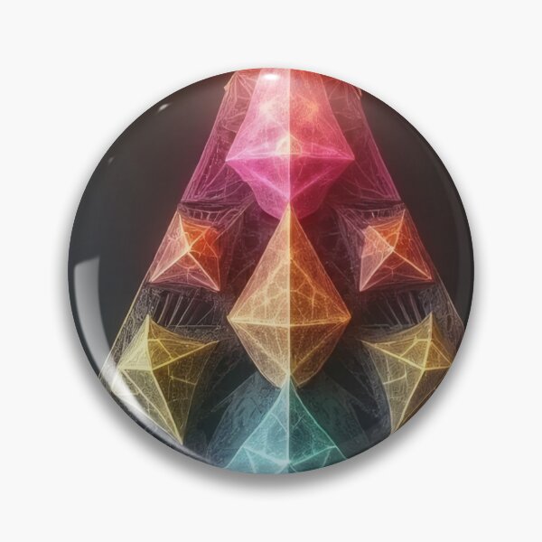 Item preview, Geometric abstract shape on a dark background designed and sold by Mianku | Für das Leben.