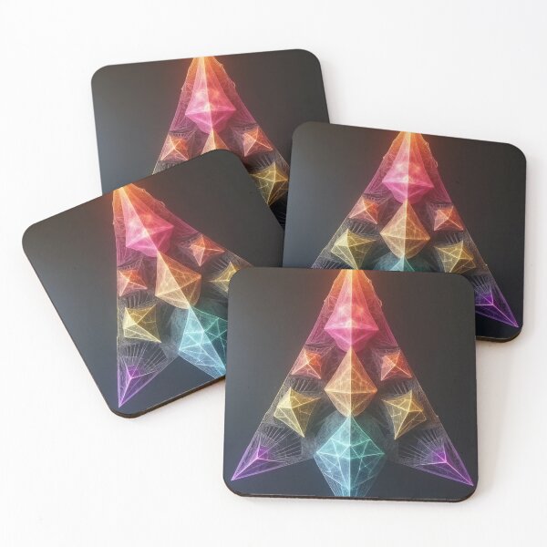 Item preview, Geometric abstract shape on a dark background designed and sold by Mianku | Für das Leben.