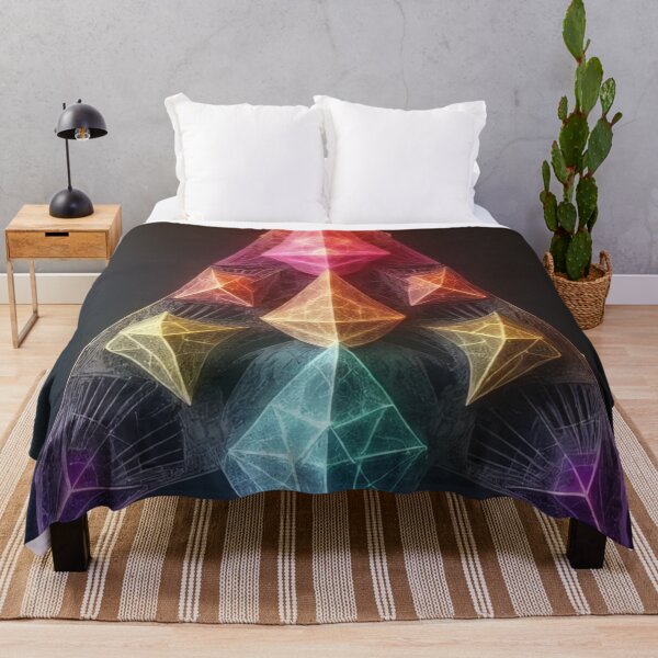 Item preview, Geometric abstract shape on a dark background designed and sold by Mianku | Für das Leben.