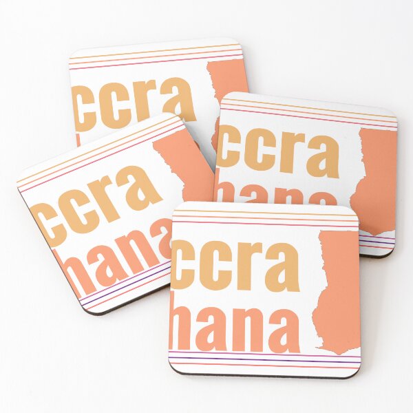 Item preview, Accra Ghana City Marked On Country Map designed and sold by TheIconSmith.