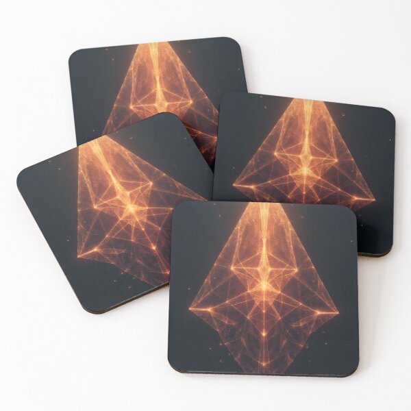 Item preview, Frozen energy in a luminous, geometric crystal designed and sold by Mianku | Für das Leben.