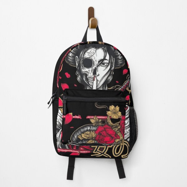 Item preview, Arte japonés de calaveras de geishas designed and sold by victorbelly.