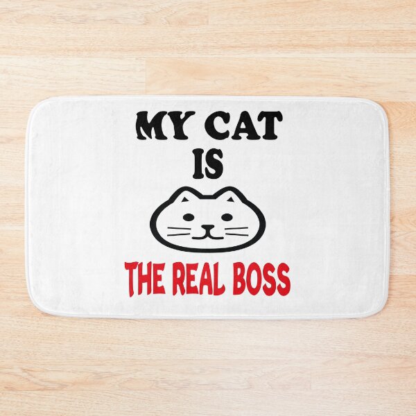Item preview, My Cat Is the Real Boss designed and sold by elyazidostore.