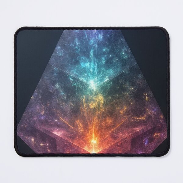 Item preview, Cosmic pyramid of sparkling stars and light designed and sold by Mianku | Für das Leben.