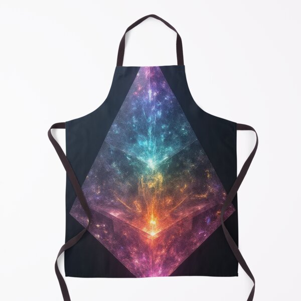Item preview, Cosmic pyramid of sparkling stars and light designed and sold by Mianku | Für das Leben.