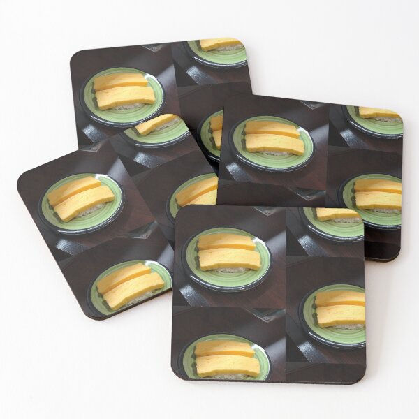 Item preview, Tamago Nigiri: Japanese Sushi Photography Print designed and sold by KaleChub.