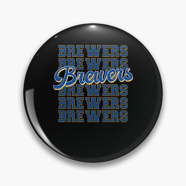 Item preview, Brewers Retro Baseball Typography designed and sold by CocoLama.
