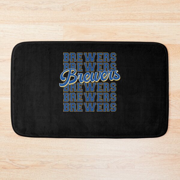 Item preview, Brewers Retro Baseball Typography designed and sold by CocoLama.