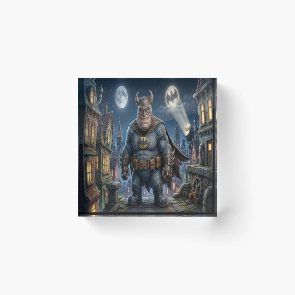 Item preview, Batman in Gotham Comic Style MonsterTags designed and sold by JMAVILA ART.
