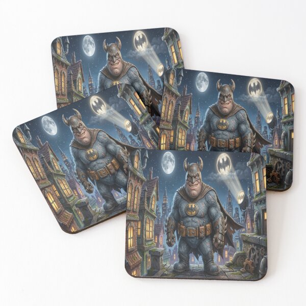 Item preview, Batman in Gotham Comic Style MonsterTags designed and sold by JMAVILA ART.