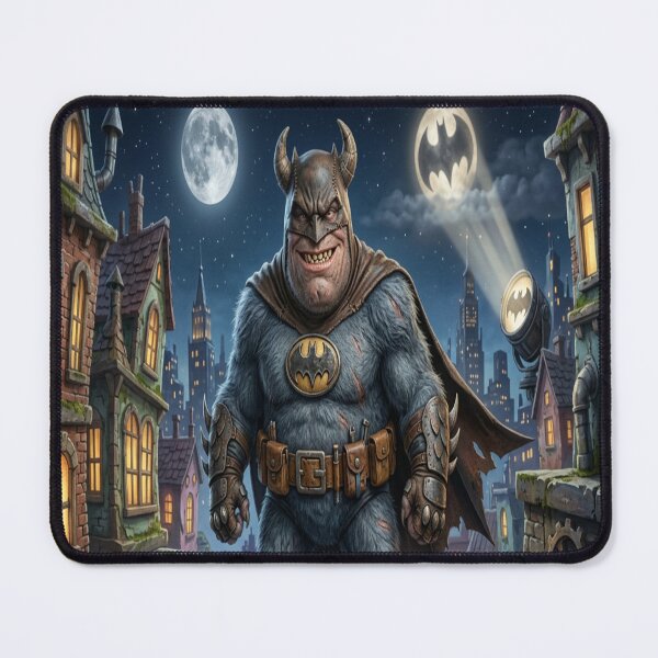 Item preview, Batman in Gotham Comic Style MonsterTags designed and sold by JMAVILA ART.