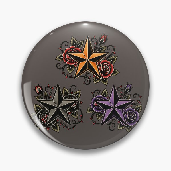 Item preview, Stars And Flowers Dark designed and sold by Planetporridge.
