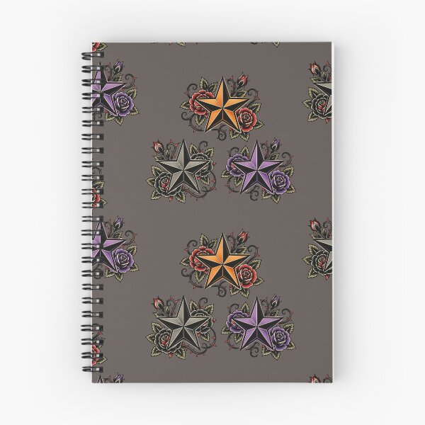 Item preview, Stars And Flowers Dark designed and sold by Planetporridge.