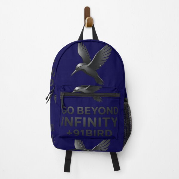 Item preview, +91BIRD Go Beyond Infinity (Metal Black) designed and sold by Plus91BIRD.