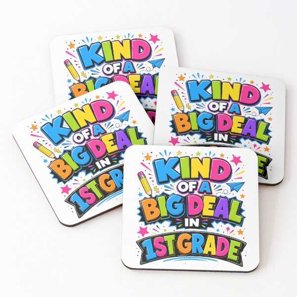 Item preview, Kind of a Big Deal in 1st Grade Funny Back to School designed and sold by ZIGLWORKS.