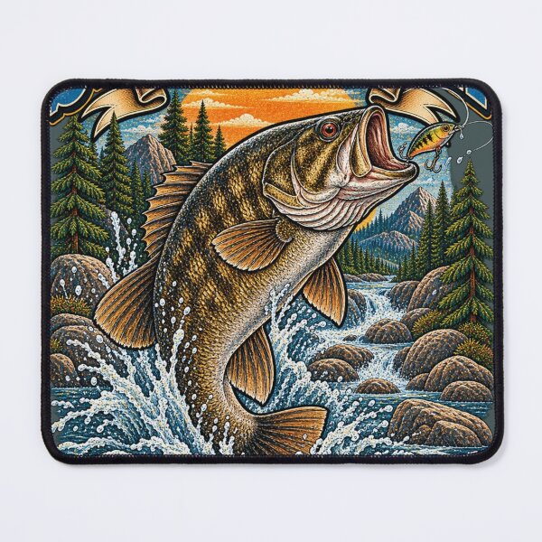 Item preview, Smallmouth Bass Wild Waters designed and sold by KrungiT Design .