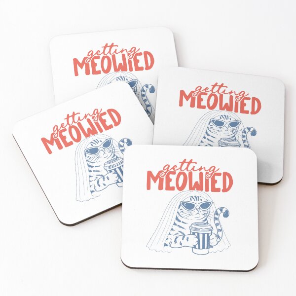 Item preview, Getting Meowied Cat Wedding Humor designed and sold by nojany.