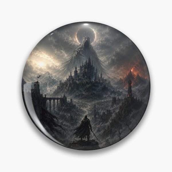 Item preview, Dark Fantasy Knight Gothic Castle Eclipse Souls Art designed and sold by GXX Agency.