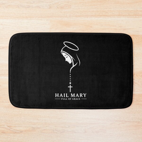 Item preview, Hail Mary Full of Grace Catholic Prayer Virgin Mary designed and sold by CocoLama.
