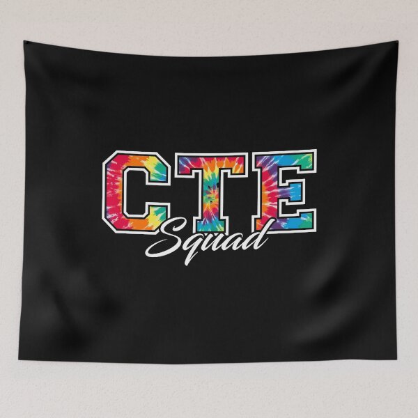 Item preview, CTE Squad Tie Dye Appreciation Day Hello Back to School designed and sold by Doodleoub.