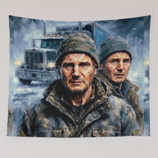 Item preview, The Ice Road Action Fine Art Tribute designed and sold by Art's Diner.