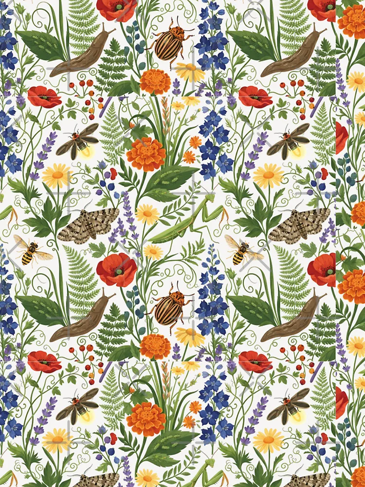 Thumbnail 4 of 4, iPhone Case, Insect Bug Collection Collector pattern designed and sold by Colorfulman.