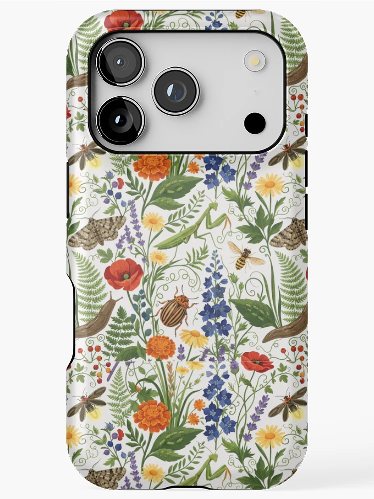 Thumbnail 1 of 4, iPhone Case, Insect Bug Collection Collector pattern designed and sold by Colorfulman.