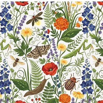 Artwork thumbnail, Insect Bug Collection Collector pattern by Colorfulman