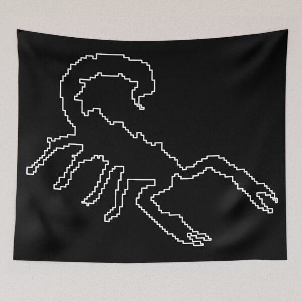 Item preview, Minimalist Pixel Art Scorpion designed and sold by FoxPix.