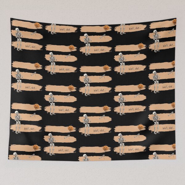 Item preview, Funny Skeleton Halloween Humor Design designed and sold by nojany.