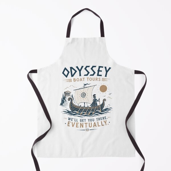 Item preview, Odyssey Boat Tours We’ll Get You There Eventually Funny Nautical Sailing Design designed and sold by CocoLama.