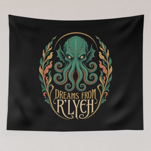Item preview, Lovecraft Dreams from R'lyeh - Ornate Sea Horror designed and sold by Fenay Designs.