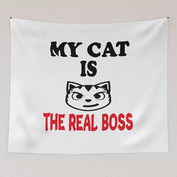 Item preview, Cat Is the Real Boss designed and sold by elyazidostore.