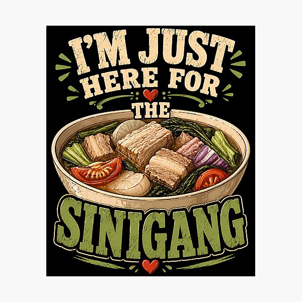 Item preview, Sinigang Lovers Design for Foodies designed and sold by rafaeltto.