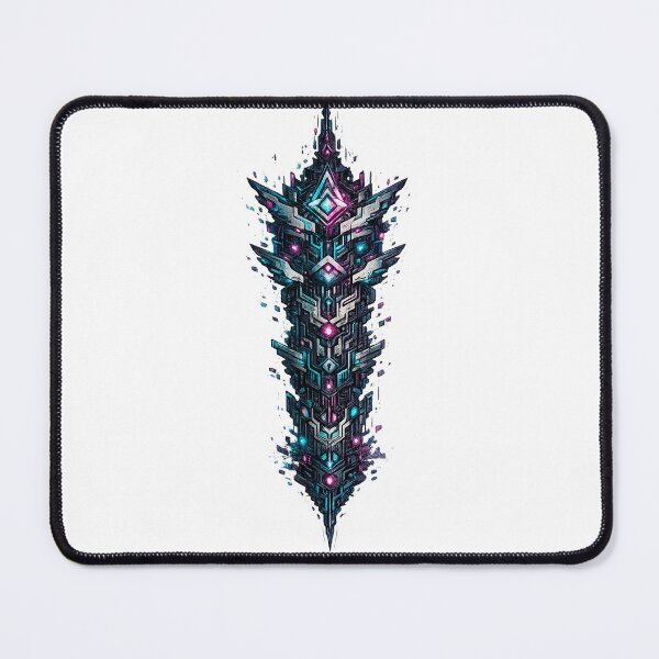 Item preview, Cyber Totem – Ritual Core Activated designed and sold by JupiterGlitchEmpire.