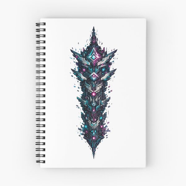Item preview, Cyber Totem – Ritual Core Activated designed and sold by JupiterGlitchEmpire.