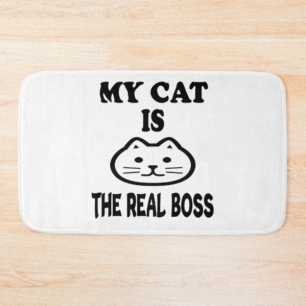Item preview, My Cat Is the Real Boss designed and sold by elyazidostore.