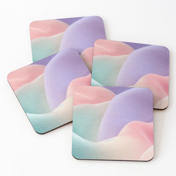 Item preview, Dreamy Pastel Velvet Waves designed and sold by ClarityPulse Studio.